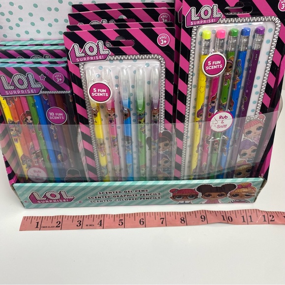 ENTIRE DISPLAY of LOL Scented Gel Pens & Pencils!! - Picture 5 of 11